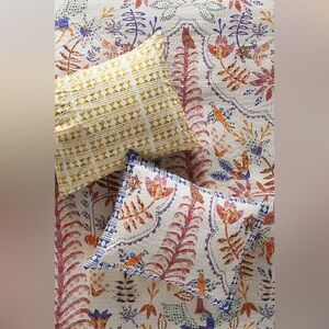 Anthropologie Greenwood Organic Cotton Standard Sham NEW